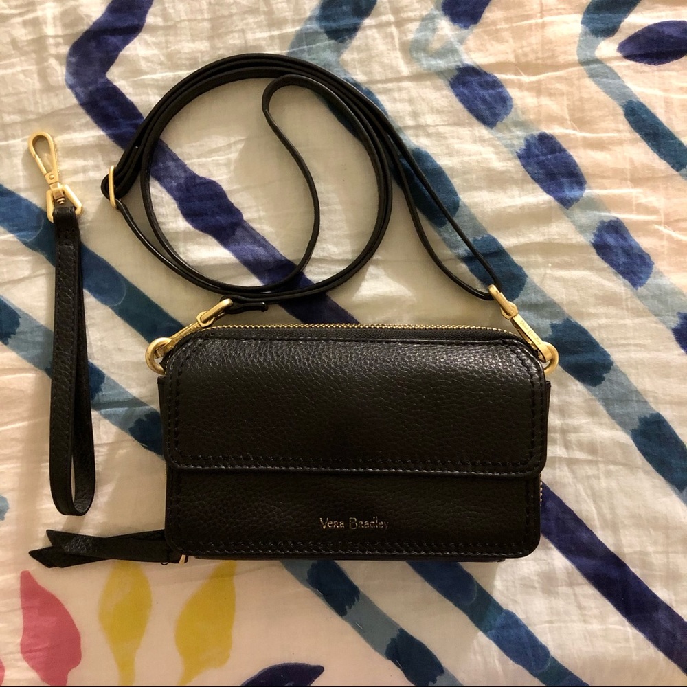 Vera Bradley Faux Leather Crossbody Bag